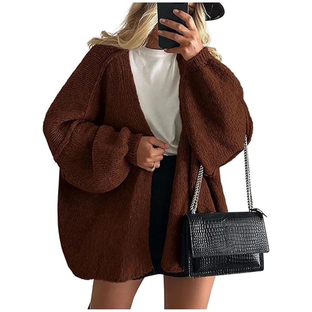 Women's Oversized Cardigan Sweater