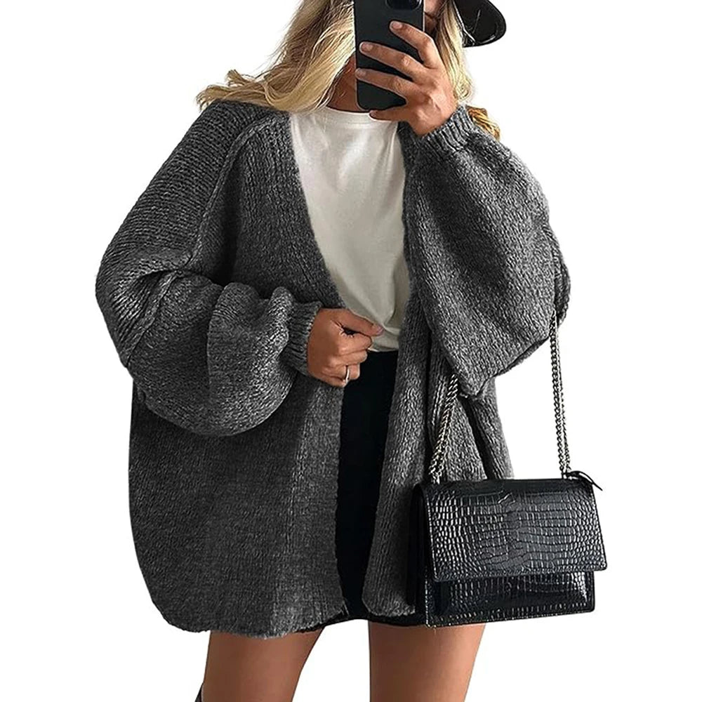 Women's Oversized Cardigan Sweater